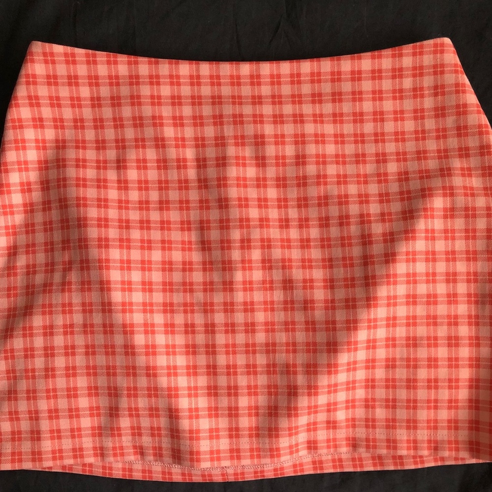Urban outfitters plaid skirt